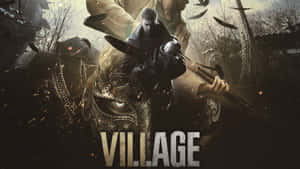 Caption: Tensions Rise In Resident Evil Village Wallpaper