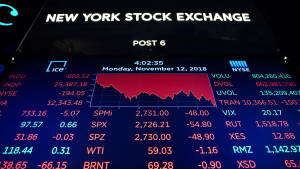 Caption: The Bustling New York Stock Exchange Wallpaper