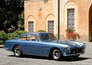 Caption: The Elegant Ferrari 330 Unleashing Power And Performance Wallpaper