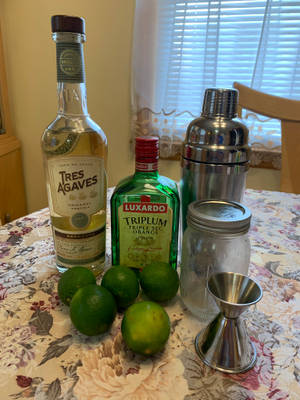 Caption: Tres Agaves Reposado Tequila With Luxardo Triplum. Wallpaper