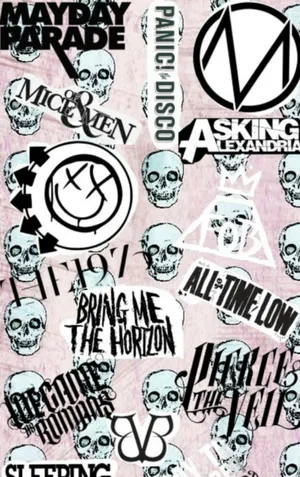 Caption: Untamed Energy Of Punk Rock Wallpaper