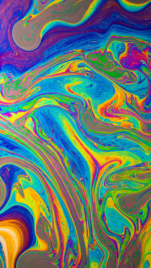 Caption: Vibrant Psychedelic Redmi 4k Wallpaper Wallpaper