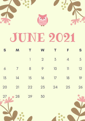 Caption: Welcome June 2021 - Month Of Sunshine And Summer Breeze Wallpaper