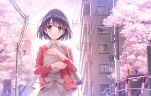 Captivating Anime Girl Wallpaper