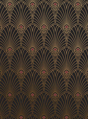 Captivating Art Nouveau Painting Wallpaper