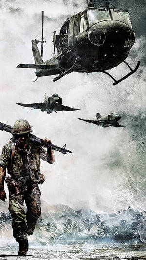 Captivating Battlefield V Iphone Wallpaper Wallpaper