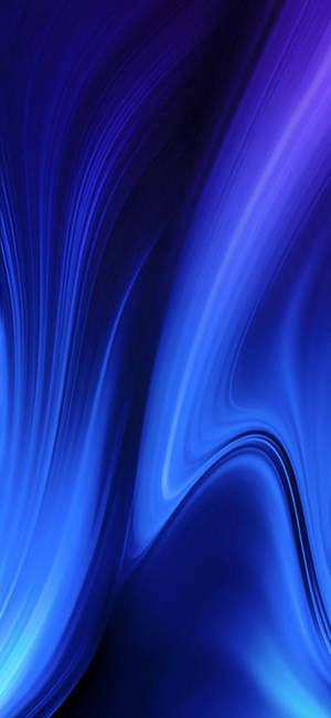 Captivating Display Of Redmi 9: Vibrant True Blue Wallpaper