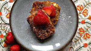 Captivating Homemade French Toast Wallpaper