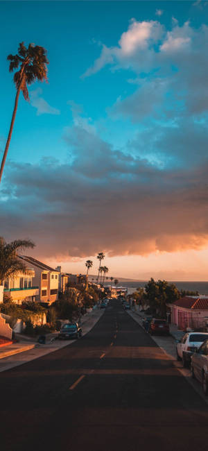 Captivating View Of California Captured On An Iphone Wallpaper