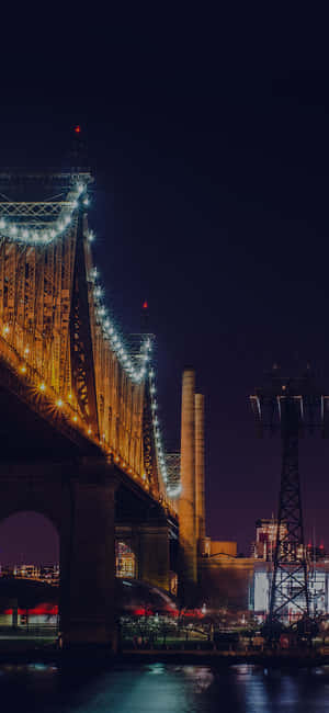 Capture The Beauty Of New York City At Night Wallpaper