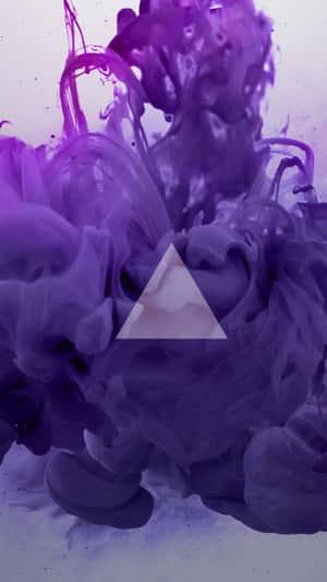 Capturing The Moment Of The Rising Smoke Wallpaper