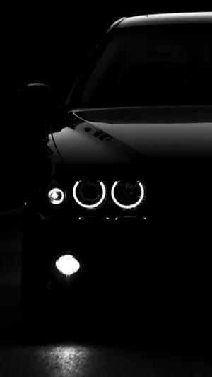 Car Headlight 4k Ultra Iphone Wallpaper