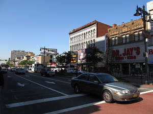 Car On A Newark Street Wallpaper