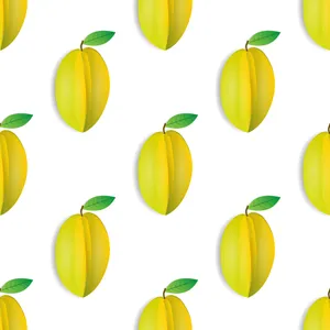Carambola Cute Graphic Design Wallpaper