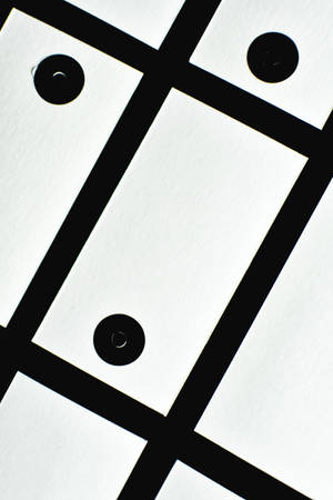 Card Tag With Black Dot Iphone Wallpaper