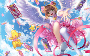 Cardcaptor Sakura Anime Angel Wallpaper