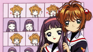 Cardcaptor Sakura Best Friends Illustration Wallpaper