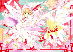 Cardcaptor Sakura Cherry Blossoms Art Wallpaper