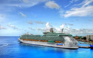 Caribbean Cruise Ship Wallpaper