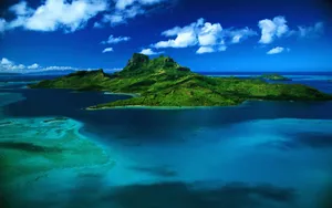 Caribbean Island Scenery Wallpaper