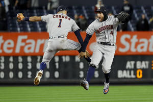 Carlos Correa And George Springer Wallpaper