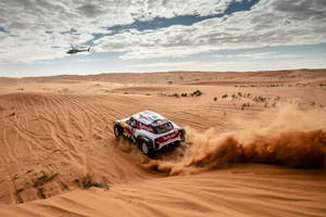 Carlos Sainz Dakar Rally Wallpaper