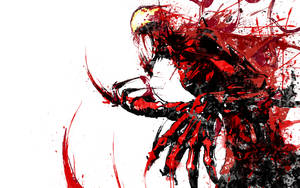 Carnage Painting In White Wallpaper