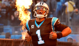 Carolina Panthers Quarterback Cam Newton Wallpaper