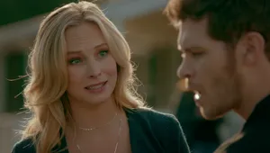 Caroline Forbes And Claus Wallpaper