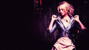 Caroline Forbes In Aesthetic Wallpaper