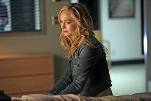 Caroline Forbes In Hospital Room Wallpaper