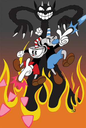 Cartoon Cuphead Art Wallpaper