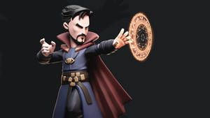 Cartoon Doctor Strange Avenger 3d Wallpaper