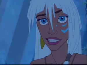 Cartoon Princess Kida Atlantis The Lost Empire Wallpaper