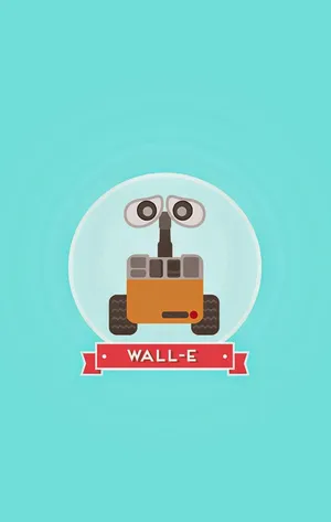 Cartoon Wall E Iphone Wallpaper