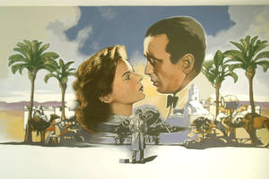 Casablanca Digital Painting Wallpaper