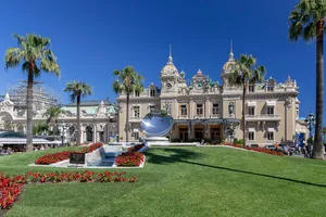 Casino De Monte Carlo Clear Sky Wallpaper
