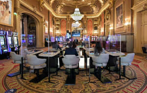 Casino De Monte Carlo For Rich And Famous Wallpaper