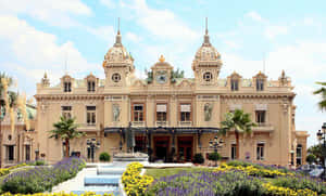 Casino De Monte Carlo Landscape Wallpaper