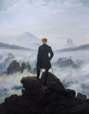 Caspar David Friedrich Famous Paintings Iphone Wallpaper