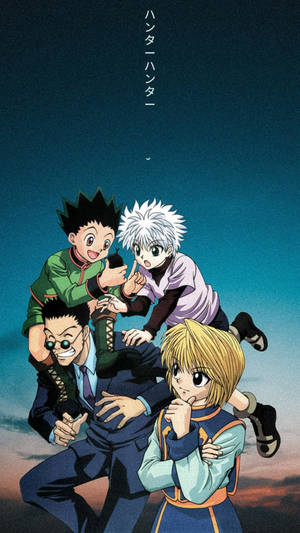 Cast Of Hunter X Hunter Iphone Wallpaper