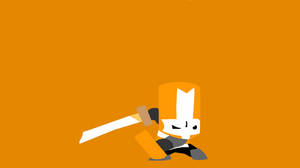 Castle Crashers Orange Knight Wallpaper