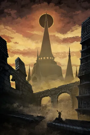 Castle, Ruins, Smoke, Art Wallpaper