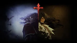 Castlevania Alucard Trevor Cross Wallpaper