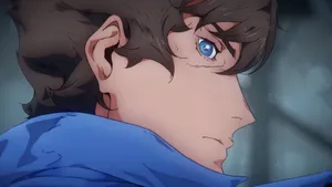 Castlevania Animated Character Close Up Wallpaper