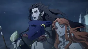 Castlevania Animated Series Vampire Couple Wallpaper