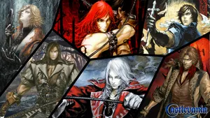 Castlevania Belmont Family Banners Wallpaper