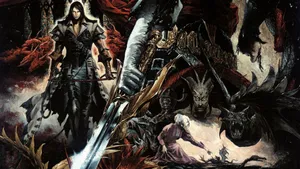 Castlevania Symphony Trevor Demons Wallpaper