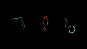 Catch The Playful Spirit Of Pikachu With This Minimalist Pokémon Design. Wallpaper