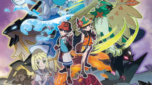 Catch Your Favorite Pokemon In Pokémon Sun & Moon! Wallpaper